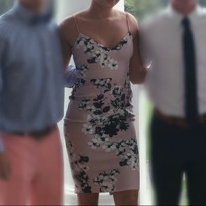 ASOS PETITE FLORAL BODYCON DRESS